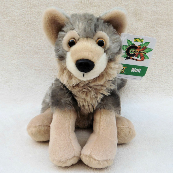 Wild Republic Mini Cuddlekins Wolf 10852 - Wild Republic Wolf 20cm