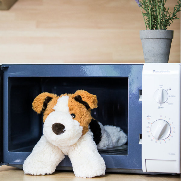 Habibi Plush Warming Toy Dog 1627 - Habibi Plush Dog Family Classics 33cm