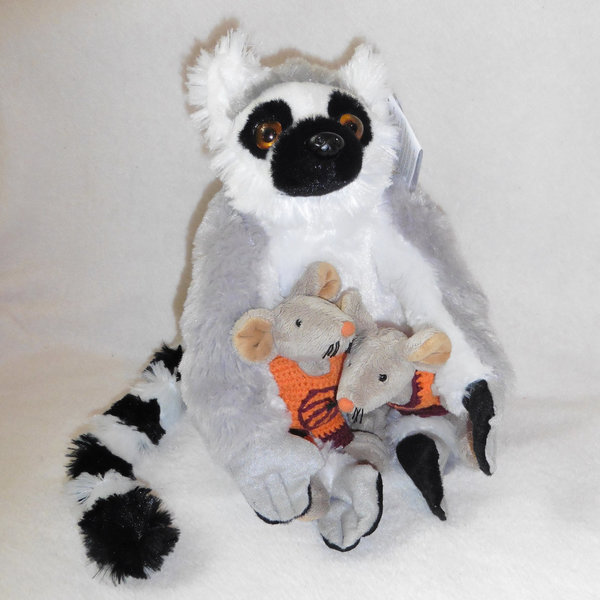 Wild Republic Cuddlekins Lemur 10948 - Wild Republic Lemur Katta 30cm