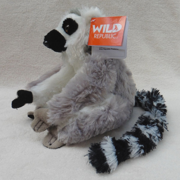 Wild Republic Mini Cuddlekins Lemur 10880 - Wild Republic Lemur Katta 21cm