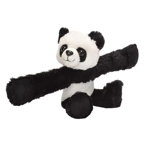 Wild Republic Huggers Panda 19558 - Stofftier mit Snap-Band in den Armen 20cm
