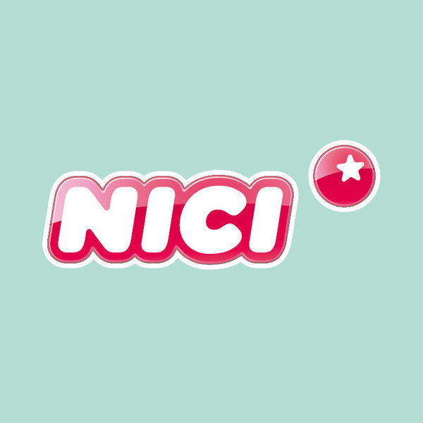 NICI Dangling Classic Bear Girl caramel 40482 - NICI Cuddly Bear 35cm - Collectible