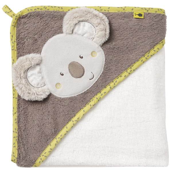Fehn Australia collection Hooded Bath Towel Koala 064179 - Fehn Koala Bath Towel 80x80cm