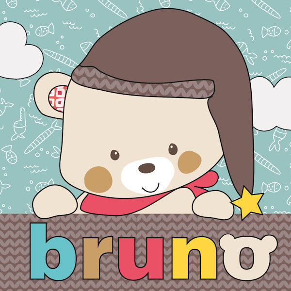 Fehn Bruno collection Comforter Bear 060157 - Fehn Bear Bruno Cuddlefriend 27cm