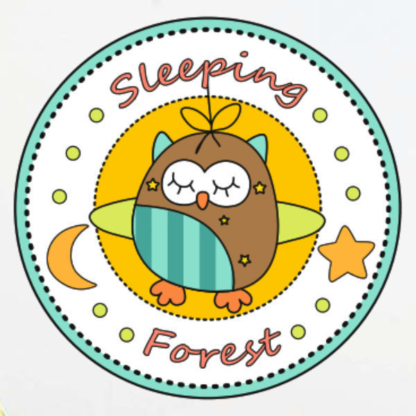 Fehn Serie Sleeping Forest Soft-Bilderbuch 071139 - Fehn Stoffbuch Fuchs 11x11cm