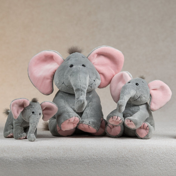 Schaffer Stofftier, Kuscheltier, Schaffer Elefant Babysugar rose 5193 - 30cm