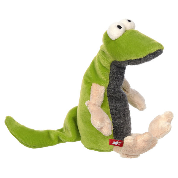 sigikid Mini Kuscheltier Eidechse grün 39074 - sigikid Cuddly Gadgets Gecko 15cm