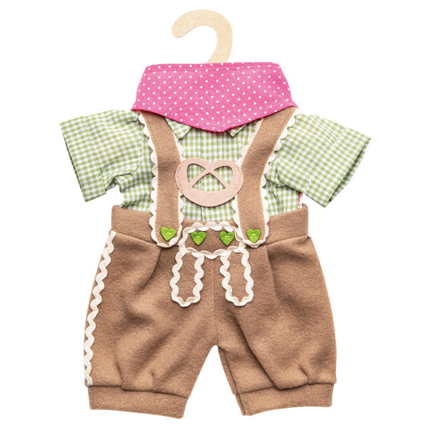 Heless Knickerbockers with shirt, 3-pieces 1114 - Heless Dolls Clothing Size 28-35cm