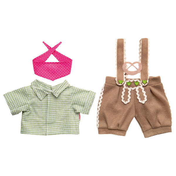 Heless Knickerbockers with shirt, 3-pieces 2114 - Heless Dolls Clothing Size 35-45cm