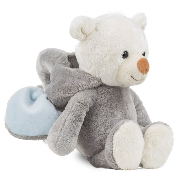 Schaffer Kuscheltier Hoodie-Bär Elefant 5722 - Schaffer TeddyFant blue 27cm