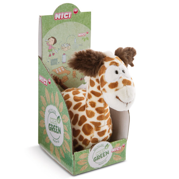 NICI Green Kuscheltier Giraffe Gina 47221 - NICI Wild Friends Giraffe 15cm