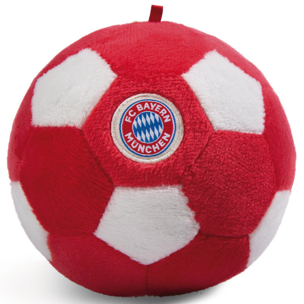 NICI Plüschball FC Bayern München 49087 - NICI Plüschball mit Glocke 12cm